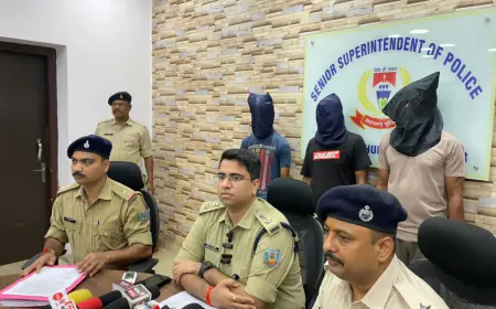 Jamshedpur Theft Case: टेम्पू चोरी गिरोह का भंडाफोड़, तीन आरोपी गिरफ्तार, नंबर प्लेट और इंजन पार्ट्स बरामद