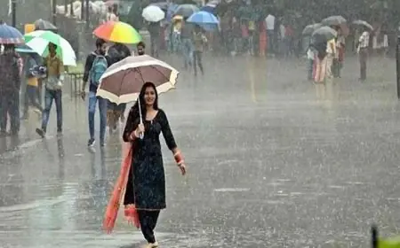 Jharkhand Weather Alert : झारखंड में फिर बरसेंगे बादल! रांची समेत 7 जिलों में भारी बारिश का अलर्ट – जानें कब तक चलेगा असर?