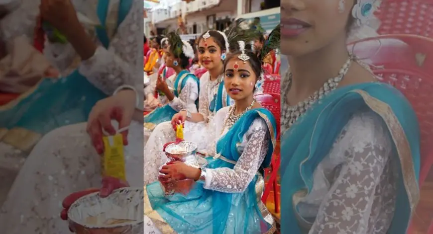 Bhilai Performance: डीपीएस मरोदा की छात्राओं ने ‘गोपियां जब जल भरने जाती हैं’ नृत्य नाटिका से बांधा समां