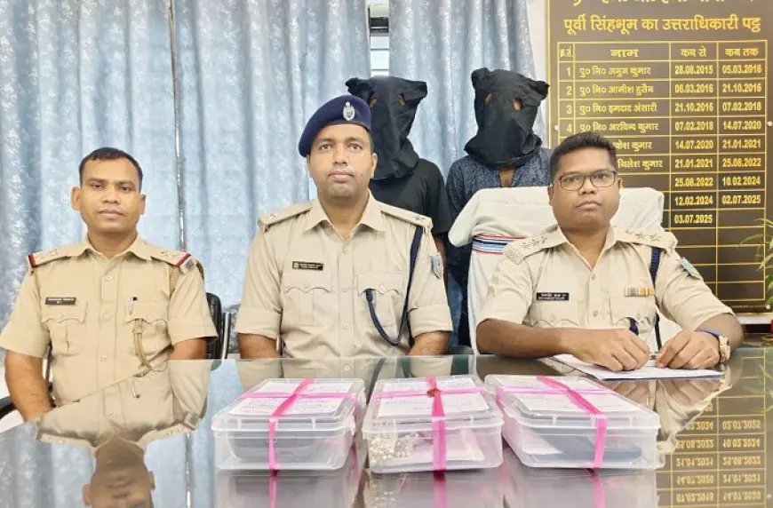 Jamshedpur Theft Case : एमजीएम अस्पताल के पास बंद घर से चोरी, पुलिस ने दो शातिर गिरफ्तार किए