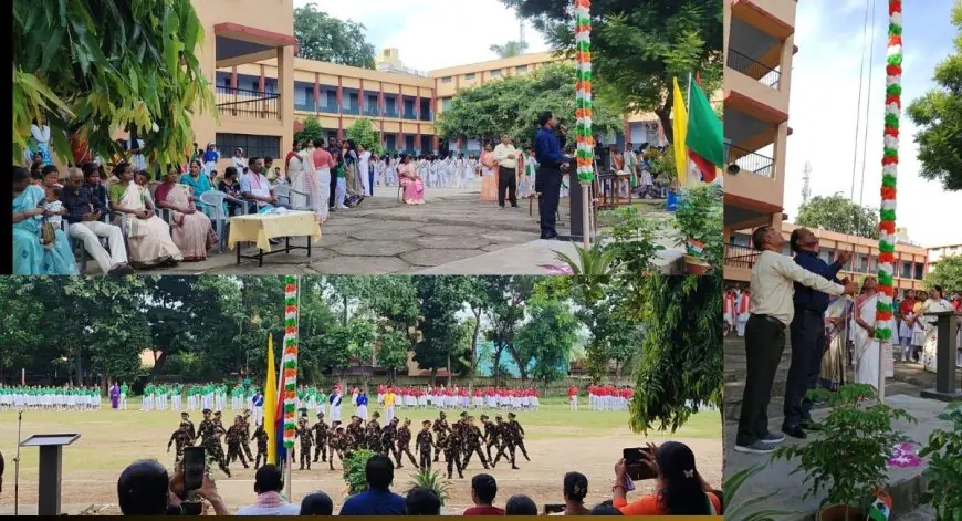 Jamshedpur Celebration : स्वतंत्रता दिवस पर ज्ञानदीप विद्यालय में देशभक्ति की गूंज