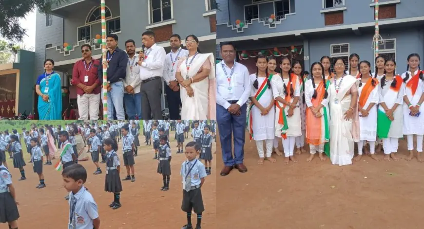 Jamshedpur Celebrates : जेवियर पब्लिक स्कूल में 79वां स्वतंत्रता दिवस धूमधाम से मनाया गया