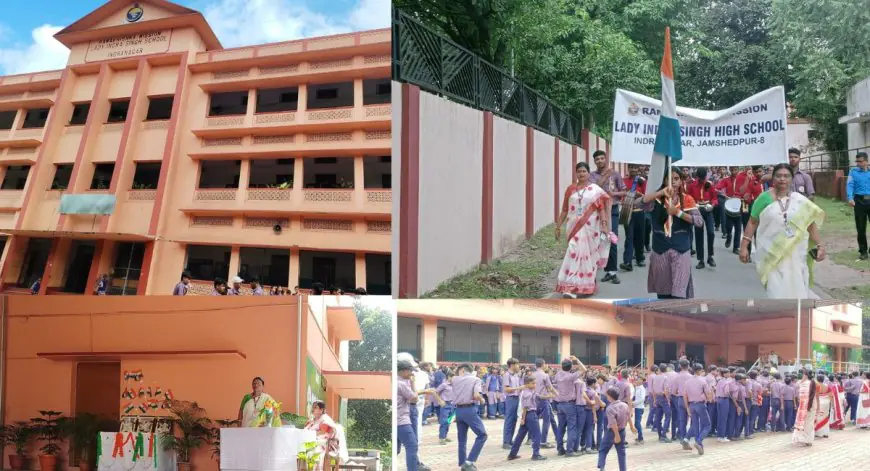 Independence Day Celebration : लेडी इंद्र सिंह विद्यालय में स्वतंत्रता दिवस का भव्य आयोजन