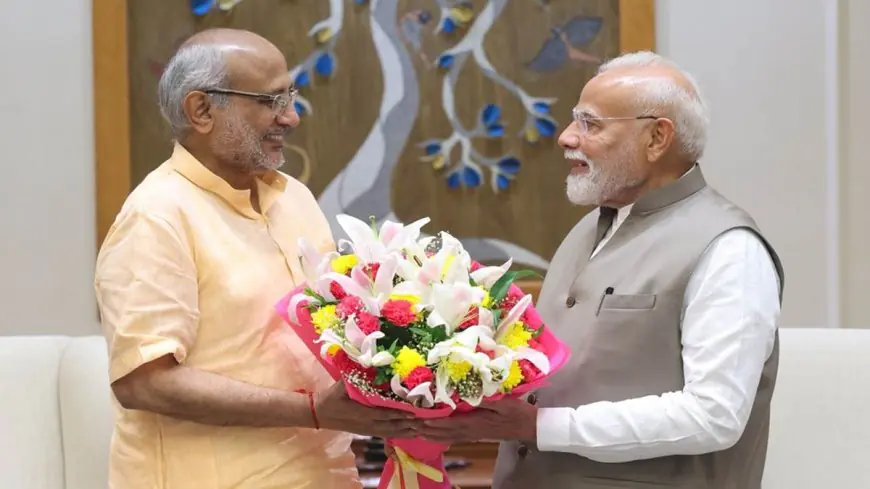 Vice President Election 2025 : NDA उम्मीदवार सीपी राधाकृष्णन ने दाखिल किया नामांकन, पीएम मोदी बने प्रस्तावक