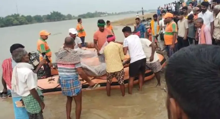 Buxar SDRF TEAM : एसडीआरएफ ने 24 घंटे बाद निकाला अनीश का शव, कर्मनाशा नदी में स्नान के दौरान हुआ था हादसा