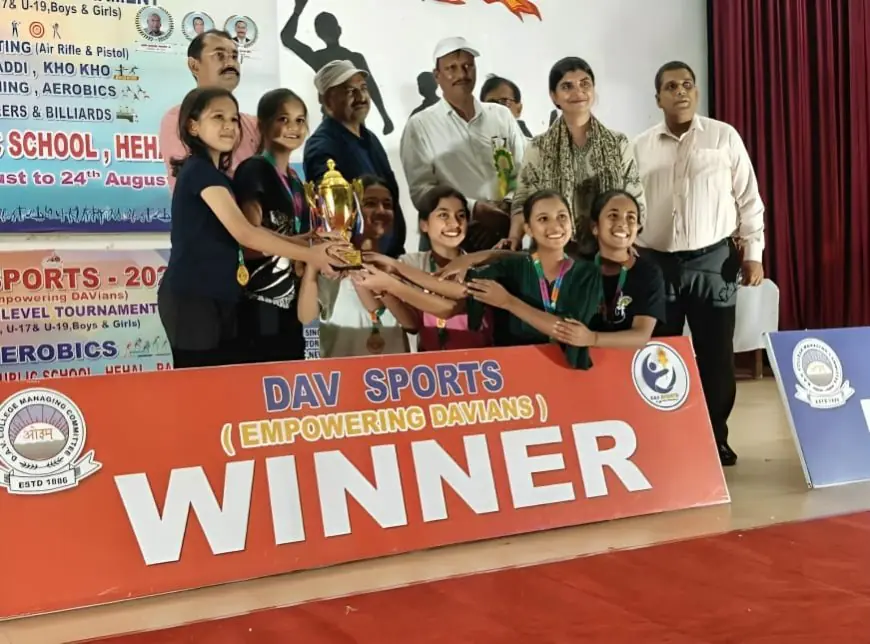 Ranchi Fitness Aerobics : डीएवी तारापद षाड़ंगी स्कूल की बेटियों ने जीता पहला स्थान