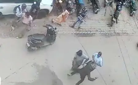 Daylight Loot in Chaibasa: चाईबासा में बैंक के बाहर पांच लाख की लूट, पिस्तौल की बट से पेट्रोल पंप कर्मचारी घायल