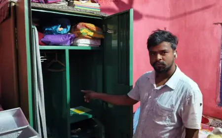 Ranchi Theft : चोरी का शिकार ट्रक चालक महबूब आलम का बंद घर, सोना-चांदी के जेवर और नकद 40 हजार रुपये चोरी