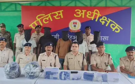 Chaibasa Loot : बैंक ऑफ बड़ौदा पेट्रोल पंप कर्मी से 5 लाख की लूट का खुलासा, पांच अपराधी गिरफ्तार