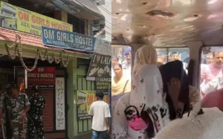 Raid Om Girls Hostel : लालपुर के ओम गर्ल्स हॉस्टल में देह व्यापार रैकेट का भंडाफोड़, 10 लड़कियाँ हिरासत में! #RanchiCrime #PoliceRaid #BreakingNews