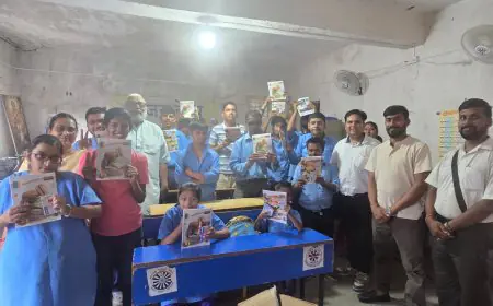 Literacy Day : अंतरराष्ट्रीय साक्षरता दिवस पर समर्पण चैरिटेबल ट्रस्ट ने स्पेशल बच्चों को दी शिक्षण सामग्री, बच्चों में दिखा खुशी का उत्साह!