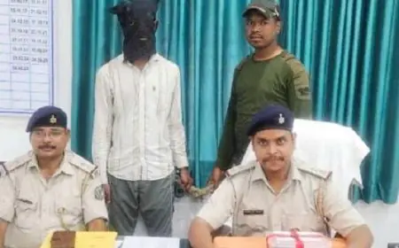 Saraikela Crime : RIT Police की बड़ी कार्रवाई, अवैध देशी पिस्टल के साथ 19 वर्षीय युवक गिरफ्तार!