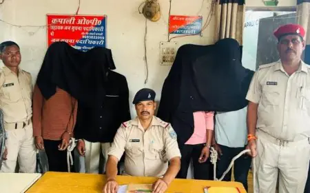 Kapali Police Action: दुर्गा पूजा से पहले 4 फरार अपराधी गिरफ्तार, पुलिस ने चलाई सख्त छापेमारी!