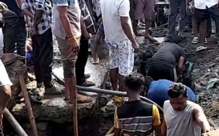 Giridih Tragedy : दो वर्षीय अंकुश का नाले में बहना, पूरे इलाके में हड़कंप और आक्रोश