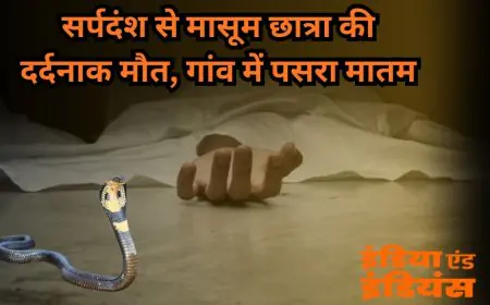 Chakulia Tragedy : सर्पदंश से मासूम छात्रा की दर्दनाक मौत, गांव में पसरा मातम