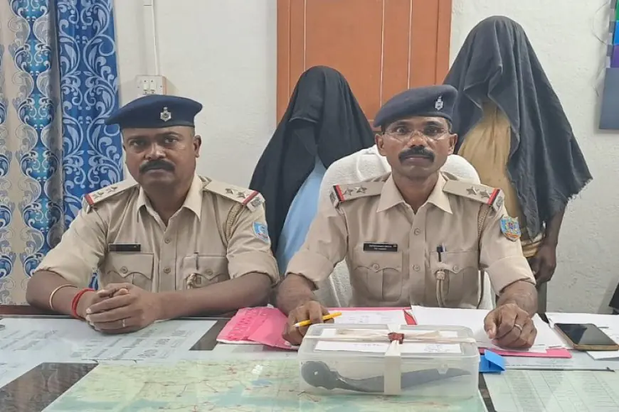 Toklo Murder: ग्रामीण विक्रम हेंब्रम की हत्या के दो आरोपी गिरफ्तार, हथियार बरामद