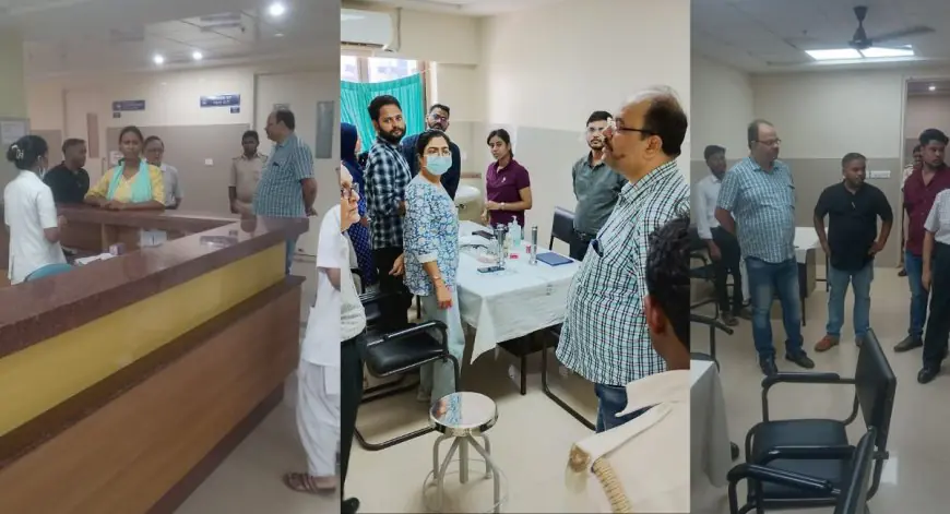 NEP Visit: एमजीएम अस्पताल में बड़ा बदलाव? क्या मरीजों को अब मिलेंगी बेहतर सुविधाएं?