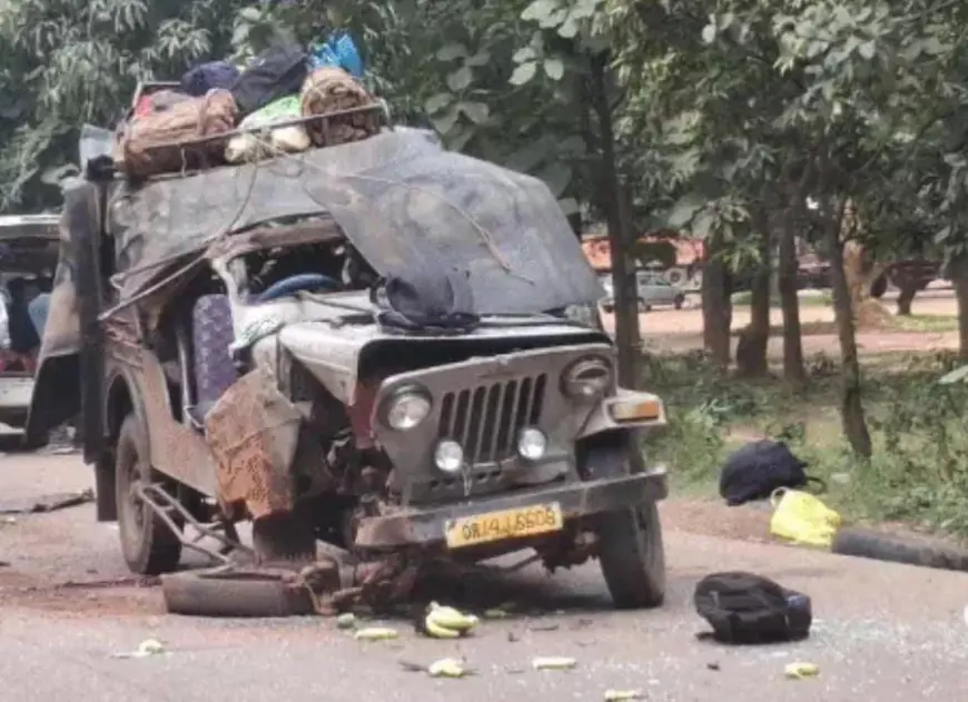West Singhbhum Horror: कुईड़ा गांव के पास ट्रेलर और जीप की भिड़ंत में तीन की मौत, दर्जन भर गंभीर रूप से घायल