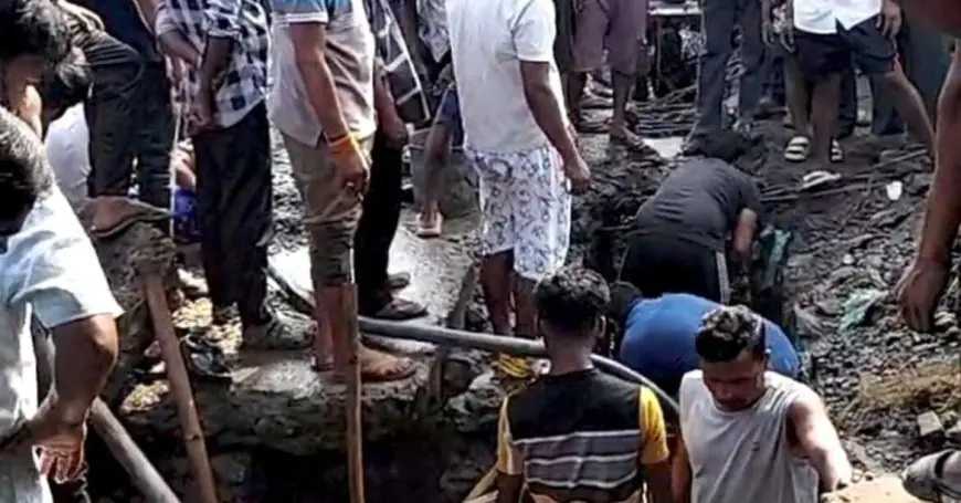 Giridih Tragedy : दो वर्षीय अंकुश का नाले में बहना, पूरे इलाके में हड़कंप और आक्रोश