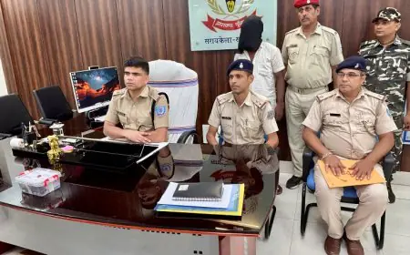 Kapali Sting: लोडेड पिस्टल के साथ कुख्यात गिरफ्तार! जमशेदपुर से सटे कपाली में अपराध की योजना बनाते मो। इरशाद दबोचा, मेड इन यूएसए पिस्टल और जिंदा कारतूस बरामद, हत्या और रंगदारी समेत कई मामले दर्ज