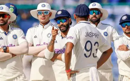 IND vs WI : गिल की कप्तानी में 'क्लीन स्वीप'! दिल्ली टेस्ट में भारत ने वेस्टइंडीज को 7 विकेट से हराया, 2-0 से सीरीज जीती, केएल राहुल का जीत पर नाबाद अर्धशतक, फॉलोऑन फैसले पर गिल ने तोड़ी चुप्पी, जडेजा बने 'प्लेयर ऑफ द सीरीज'!