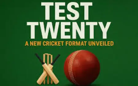 Test Twenty Latest Update :  अब टेस्ट और T20 का मिलेगा 'लव चाइल्ड', 2026 में भारत में शुरू होगा 'टेस्ट ट्वेंटी' - टेस्ट ट्वेंटी (Test Twenty) क्या है ?