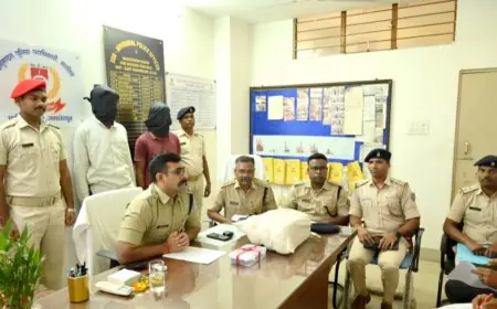 Bahargora Seize: एनएच-49 पर पुलिस का बड़ा शिकंजा! झारखंड में ओडिशा से आ रहे 5 किलो गांजा के साथ 2 अंतर्राज्यीय तस्कर गिरफ्तार