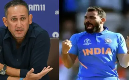 India Selection: शमी बनाम अगरकर का खुला युद्ध! 20 दिनों में तीन अलग बयान, टीम इंडिया सेलेक्शन पर बड़ा सवाल, स्टार तेज गेंदबाज मोहम्मद शमी को ऑस्ट्रेलिया दौरे से क्यों किया गया बाहर?