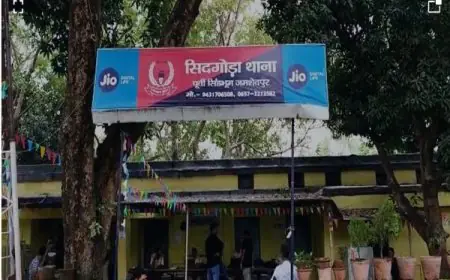 Jamshedpur Theft  Attempt : Caught! ₹5000 की चोरी का प्रयास, नशे में धुत चोर पकड़ा गया; तीन साथी फरार, बारीडीह बाजार में भारी हंगामा