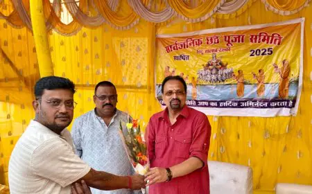 Telco Chhath: सिटू तालाब में छठी मैया की भव्य प्रतिमा स्थापित – पूरे शहर को मिला सेहत और शुद्धता का बड़ा संदेश!