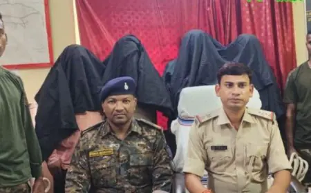 Palamu Shock: झारखंड के जंगलों में 'ऑपरेशन डिजिटल अफीम'! बरेली के 4 तस्कर पकड़े गए