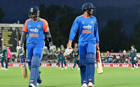 IND vs AUS : बारिश ने धो डाला पूरा मैच,सूर्यकुमार-गिल की तूफानी 62 रन की पार्टनरशिप  बर्बाद