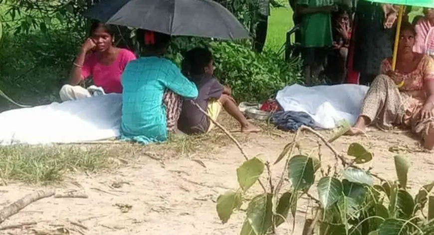 Gumla Tragedy: सड़क पर गिरा पीपल का पेड़, जीजा-साले की दर्दनाक मौत
