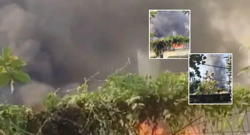 Dumka Disaster: दुमका एयरपोर्ट का सोलर प्लांट शॉर्ट सर्किट से जलकर खाक, 3 लाख का नुकसान!
