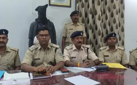 Chaibasa Raid: चाईबासा पुलिस ने आमलाटोला रेलवे अंडरपास से ब्राउन शुगर के साथ तस्कर को दबोचा, 30 पुड़िया ड्रग्स जब्त हुई