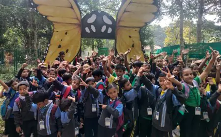 Jamshedpur Fun: जमशेदपुर के इस स्कूल में नेहरू जयंती मनाई गई, बच्चे चिड़ियाघर जाकर यह बड़ा सबक सीख आए