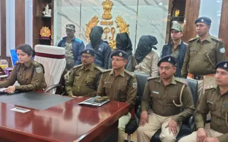 Pakur Bike Thief Gang Busted: पाकुड़ पुलिस ने 12 चोरी की बाइक के साथ अंतर्राज्यीय चोर गिरोह का किया भंडाफोड़, बंगाल से जुड़े हैं तार, इन 3 अपराधियों का खुल गया राज 