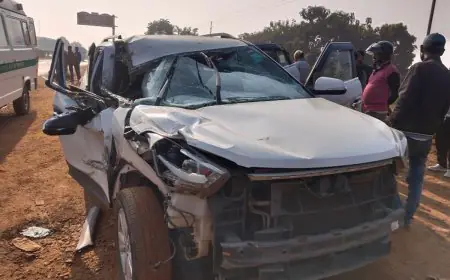 Baharagora NH-18 Crash: बहरागोड़ा में दर्दनाक मोड़, पिता के इलाज से लौट रहे रांची के 3 सदस्य बुरी तरह घायल