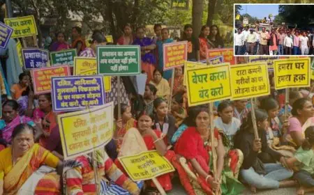 Jamshedpur Demolition Uproar: भुइयांडीह में 2 दिन से जारी बवाल, दर्जनों घर तोड़े जाने पर महिलाएं सड़क पर, बिना नोटिस के घर क्यों ढहाए गए और पुनर्वास का क्या होगा? 