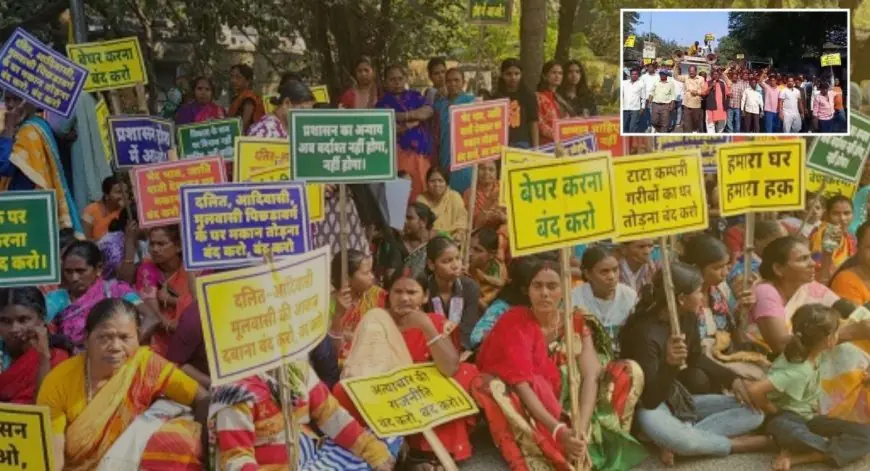 Jamshedpur Demolition Uproar: भुइयांडीह में 2 दिन से जारी बवाल, दर्जनों घर तोड़े जाने पर महिलाएं सड़क पर, बिना नोटिस के घर क्यों ढहाए गए और पुनर्वास का क्या होगा? 