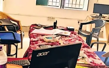 Hazaribagh Crime: गैस कटर से स्कूल का दरवाजा काटा, कंडसार से 5 लाख के लैपटॉप-टैब ले उड़े चोर