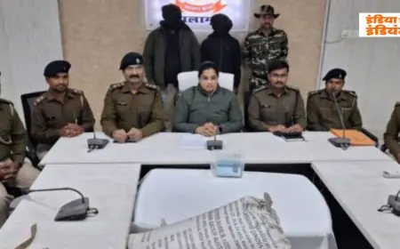 Palamu Raid: 101 किलो डोडा मुसी बरामद, यूपी नंबर की गाड़ी से तस्करी, दो आरोपी मौके पर गिरफ्तार