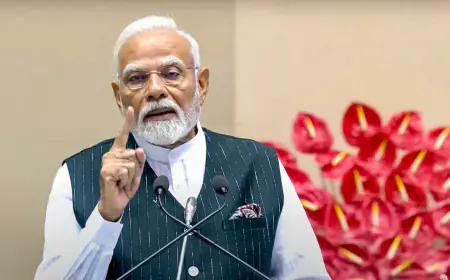 PM Modi: मोदी ने कहा 'हिंदू रेट ऑफ ग्रोथ' बदनाम करने की कोशिश