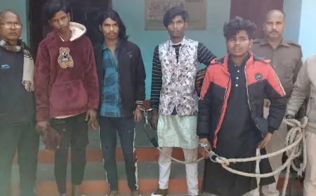 Jamshedpur Crime: बागबेड़ा में जानलेवा हमला, पुलिस ने मुखियों समेत 4 आरोपियों को दबोचा