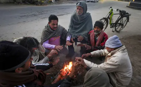 Jharkhand Weather : कांपता झारखंड, पहाड़ों से आई हवाओं ने जमाया पारा, अगले 72 घंटे भारी