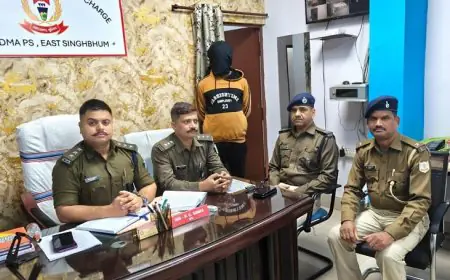 Kadma Crackdown: मंदिर चोर दबोचा, महावीर मंदिर में सेंधमारी करने वाला रोहित गिरफ्तार, जमशेदपुर में बड़ा खुलासा