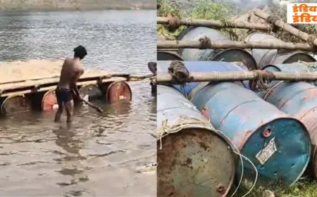 Adityapur Strike: डोंगे नष्ट, दोमुहानी नदी घाट पर प्रशासन का बड़ा हल्ला बोल, 8 नावें जमींदोज, बालू माफियाओं के सिंडिकेट में मचा हड़कंप