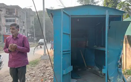 Adityapur Theft: मशीन साफ, प्रभात पार्क के पास जूस दुकान में आधी रात को सेंधमारी, दुकानदार की रोजी-रोटी पर चोरों का हमला