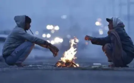 Jharkhand Winter: बर्फबारी जैसी ठंड, गुमला-काके में पारा 3 डिग्री के पास, 12 जिलों में खतरनाक शीतलहर का अलर्ट