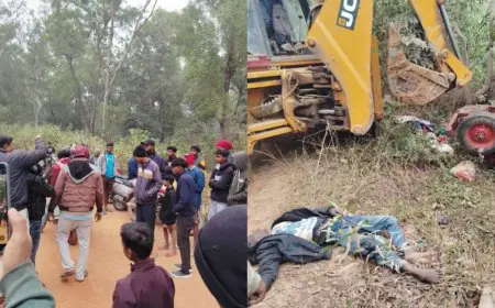 Ghatshila Tragedy: मचा कोहराम, घाटशिला में ट्रैक्टर के नीचे दबकर सबर किशोर की मौत, जेसीबी से निकाला गया शव, मालिक हिरासत में